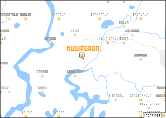 map of Mudirgaon