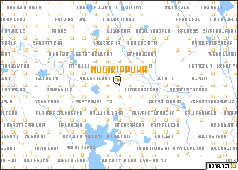 map of Mudirippuwa