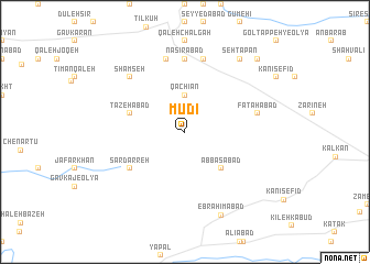 map of Mūdī