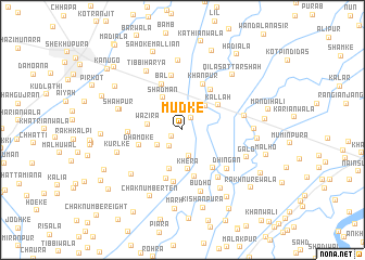 map of Mudke