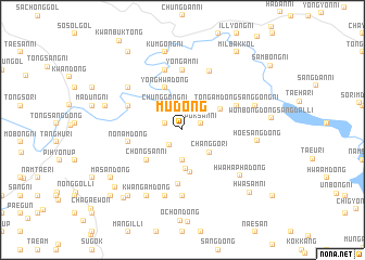 map of Mu-dong