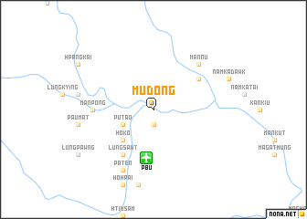 map of Mudong