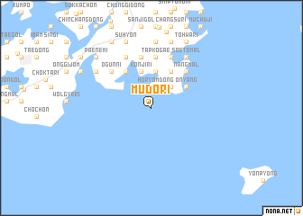map of Mudo-ri