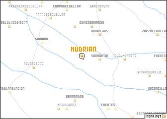 map of Mudrián