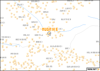 map of Mudrike