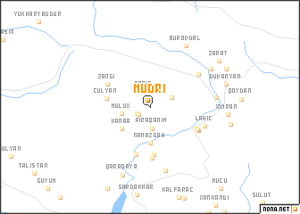 map of Müdri