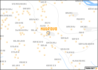 map of Mudrovo