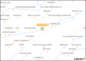 map of Muduex