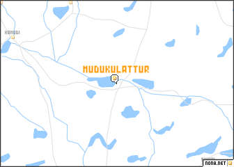 map of Mudukulattūr