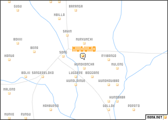 map of Mudumo