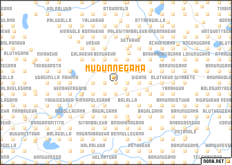 map of Mudunnegama