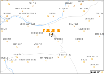 map of Mudurnu