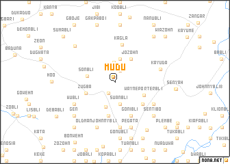 map of Mudu