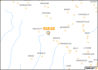 map of Mueda