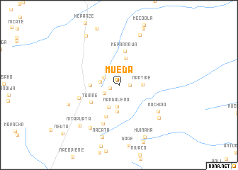 map of Mueda