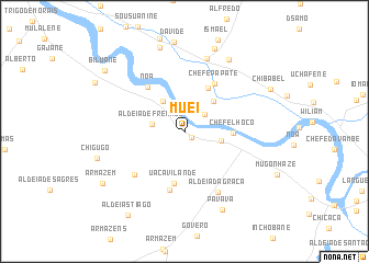 map of Muei
