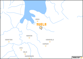 map of Muela