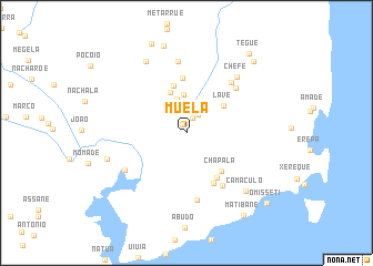 map of Muela