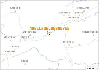 map of Muelle de los Bueyes