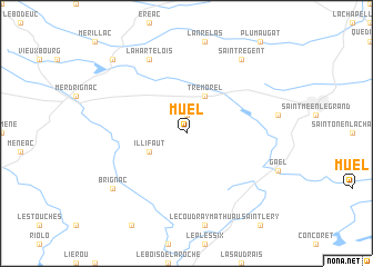 map of Muel