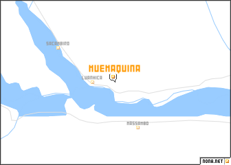 map of Muemaquina