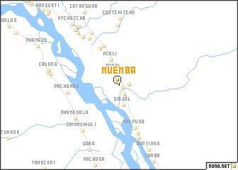 map of Muemba