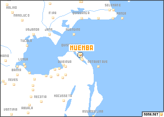 map of Muemba