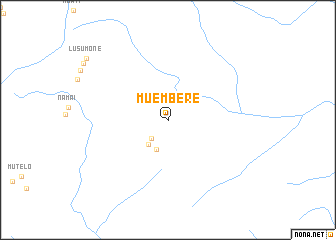 map of Muembere