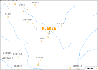 map of Muembe