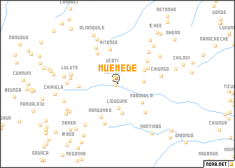 map of Muemede