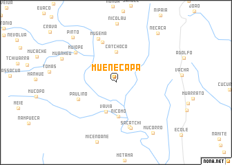 map of Muenecapa