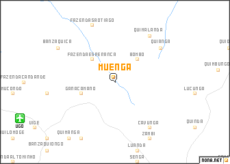 map of Muenga
