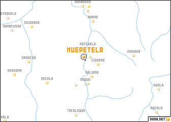 map of Muepetela