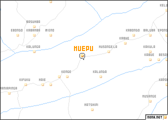 map of Muepu