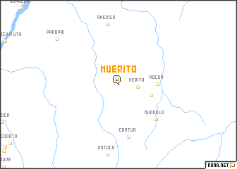 map of Muerito