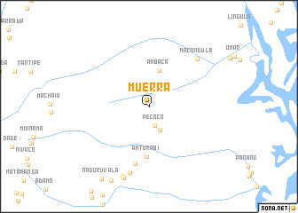 map of Muerra