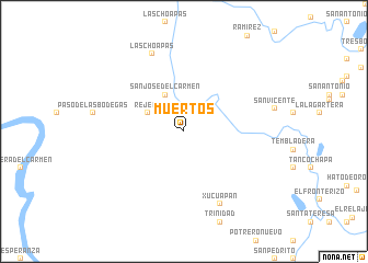 map of Muertos