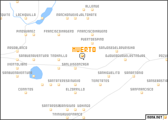 map of Muerto