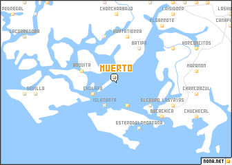 map of Muerto
