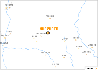 map of Muerunco