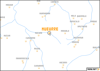 map of Mueúrre