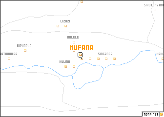 map of Mufana