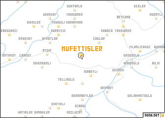 map of Müfettişler