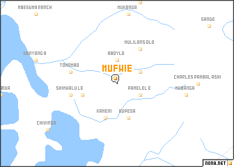 map of Mufwie