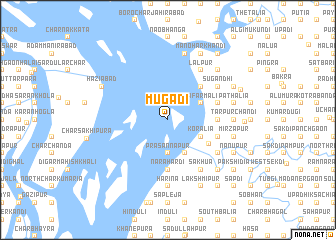 map of Mugādi