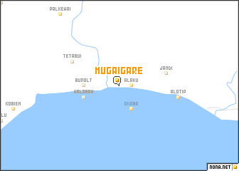 map of Mugaigare