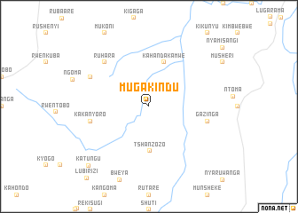 map of Mugakindu