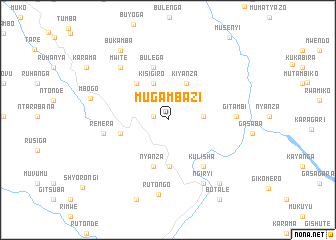 map of Mugambazi