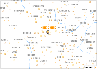 map of Mugamba