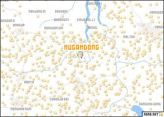 map of Mugam-dong